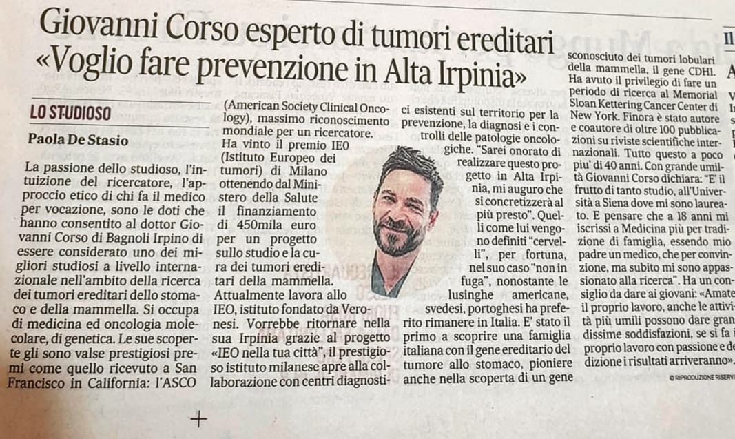 ECP- Il Mattino 3 Ottobre 2021