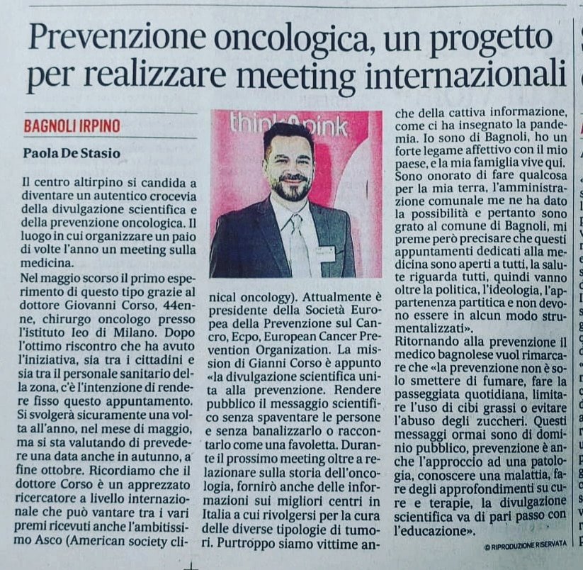 ECP - Il Mattino 31 Luglio 2022