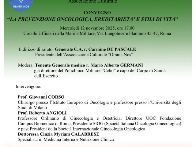 LOCANDINA (Convegno sulla prevenzione oncologica, 12 novembre 2025rilievo